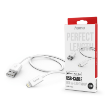 Hama 201581 FIC E3 Lightning, 1,5m, fehér adatkábel kábel és adapter