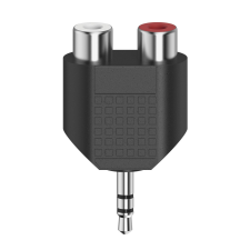 Hama 205187 3.5mm Jack apa - 2x RCA anya Adapter kábel és adapter