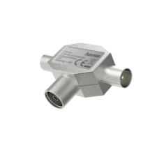 Hama 205236 Koax anya - 2 x Koax apa elosztó (205236) kábel és adapter