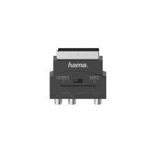 Hama 205268 FIC AV SCART-3RCA-SVHS be/ki adapter kábel és adapter