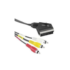 Hama 43178 SCART-3RCA KÁBEL 1,5M kábel és adapter