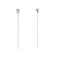 Hama 6p4c Összekötő Fehér 3m 201133 kábel és adapter