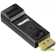 Hama DisplayPort HDMI Átalakító Fekete 5cm 54586 kábel és adapter
