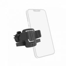 Hama Easy Snap Car Mobile Phone Holder for Grating, 360-degree Rotation Universal Black mobiltelefon kellék