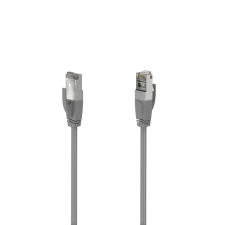 Hama F/UTP CAT5e Patch kábel 15m - Szürke kábel és adapter