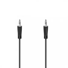 Hama FIC 3,5mm jack összekötőkábel 3m Black kábel és adapter