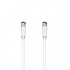 Hama FIC 90dB F-F antenna kábel 1,5m White