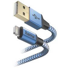 Hama fic e3 lightning adatkábel, reflektív, 1,5 méter, kék (201553) kábel és adapter