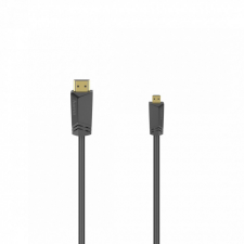 Hama FIC TL High speed HDMI-micro HDMI kábel ethernettel 1,5m Black kábel és adapter
