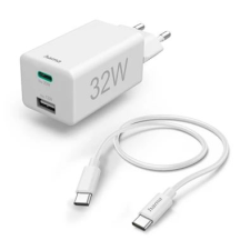 Hama FIC univerzális USB-A / USB-C hálózati töltő + 1m kábel (201692) (hama201692) mobiltelefon kellék