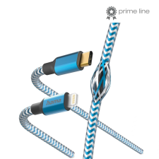 Hama FIC USB-C apa - Lightning apa 2.0 Adat és töltő kábel - Kék (1,5m) kábel és adapter