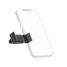 Hama Flipper szellőzőrácsra szerelhető univerzális autós telefontartó fekete (201515) (Hama201515) mobiltelefon kellék