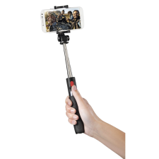 Hama Funstand 57 Selfie bot exponáló gombbal - Fekete mobiltelefon kellék
