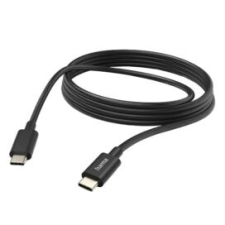 Hama Kábel HAMA USB-C 3m fekete kábel és adapter