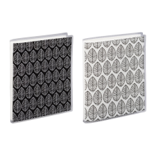 Hama Kereskedelmi Kft. Hama zsebalbum, 10x15 cm, 24db, levélmintás, 2-féle, La Fleur fényképalbum