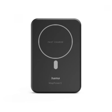 Hama MagPower Vezetéknélküli Powerbank 5000mAh fekete power bank