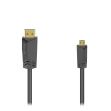 Hama Monitor kábel HAMA High Speed HDMI/Micro HDMI ethernettel 1,5m kábel és adapter