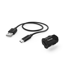 Hama Picco autós töltő + Micro-USB kábel 2,4A (178380) (hama178380) mobiltelefon kellék