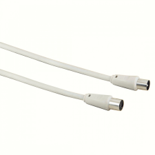 Hama ST ANTENNAKÁBEL 75dB, FEHÉR 7,5M kábel és adapter