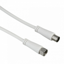 Hama TL F-coax antennakábel, 90db 1,5m White kábel és adapter