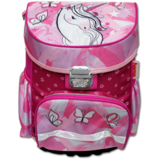 Hama Unicorn Iskolatáska tolltartóval - Rózsaszín iskolatáska