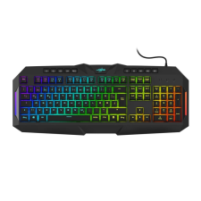 Hama "URAGE EXODUS 700S" fél-mechanikus gaming billentyűzet RGB fekete (217821) (h217821) billentyűzet