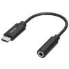 Hama USB 2.0 Type C Jack Átalakító Fekete 10cm 200318