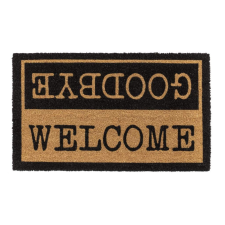 hamat Lábtörlő, kókusz, nyomtatott mintás, "Ruco-WelcomeGoodbye" 45x75cm lakástextília