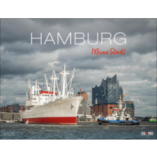 Hamburg - Meine Stadt Kalender 2025 naptár, kalendárium