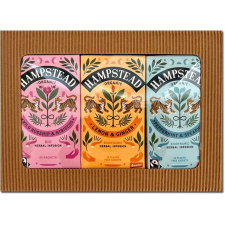 Hampstead Tea BIO Ajándékcsomag válogatott gyógyteákból 3 × 20 db gyógytea