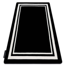 HAMPTON szőnyeg Border keret fekete 200x290 cm lakástextília