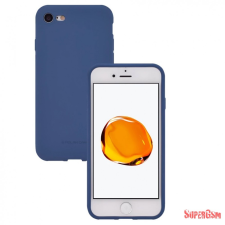 Hana SF matt szilikon hátlap, Galaxy A40, Kék tok és táska