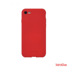 Hana SF matt szilikon hátlap, LG K40, Piros tok és táska