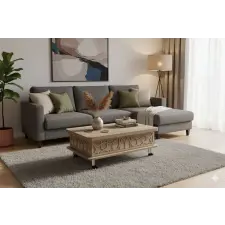  Hanah Home Coffee Table Alaska Adt - Alaska bútor