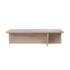  Hanah Home Coffee Table Travertine Harbor - Travertine