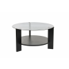  Hanah Home Coffee Table Wood Black Fume Clara - Wood Black, Fume