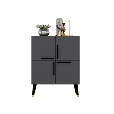  Hanah Home Console Anthracite Makro - Anthracite bútor