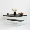  Hanah Home Dohányzóasztal Antracit Aqua - Antracit