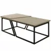  Hanah Home dohányzóasztal szett Travetine Verona P0024623 - Travertin