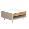  Hanah Home Dohányzóasztal tölgy fehér Silla