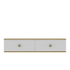  Hanah Home Dresser Sapphire Oak White Zuzu 120 - Sapphire Oak, White