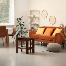  Hanah Home egymásba tolható asztal (3 darab) dió színű CPT4792-50 bútor