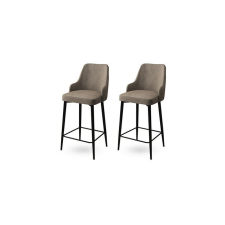 Hanah Home Enox Cappuccino and Black bárszék szett, 2 db, kávé, 2 db bútor