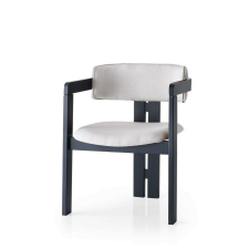 Hanah Home Étkező szék CO Cream and Black, krém bútor
