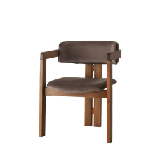 Hanah Home Étkező szék CO Dark Brown and Walnut, sötétbarna bútor