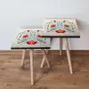  Hanah Home Fészekasztal (2 darabos) Többszínű 2Shp144 - Többszínű