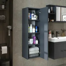  Hanah Home Fürdőszoba szekrény Antracit 2861 fürdőszoba bútor