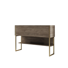  Hanah Home Komód Gold Walnut Luxe - Arany, Dió bútor