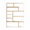  Hanah Home könyvespolc NaturalWhite Kee1-Sw
