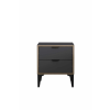  Hanah Home Nightstand Anthracite Arden - Anthracite